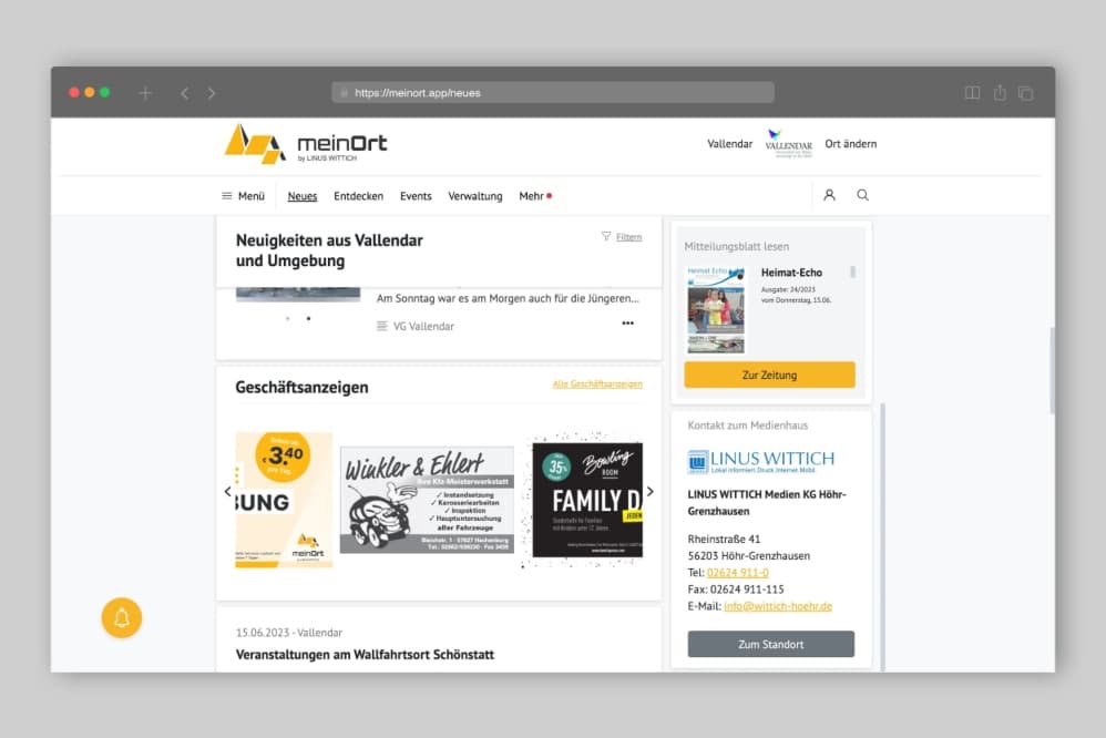 Anzeige Automobilbranche digital aufgeben