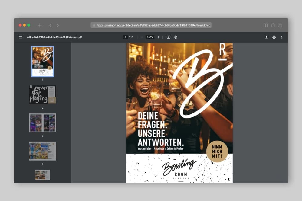 Digitale Prospekte als ePaper veröffentlichen