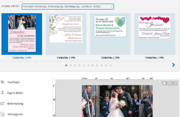 Anzeigen online gestalten